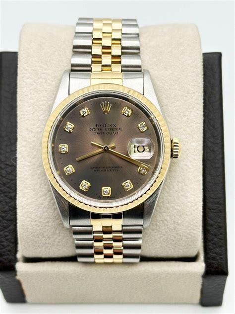 rolex 16233 green sticker|Rolex 16233 price guide.